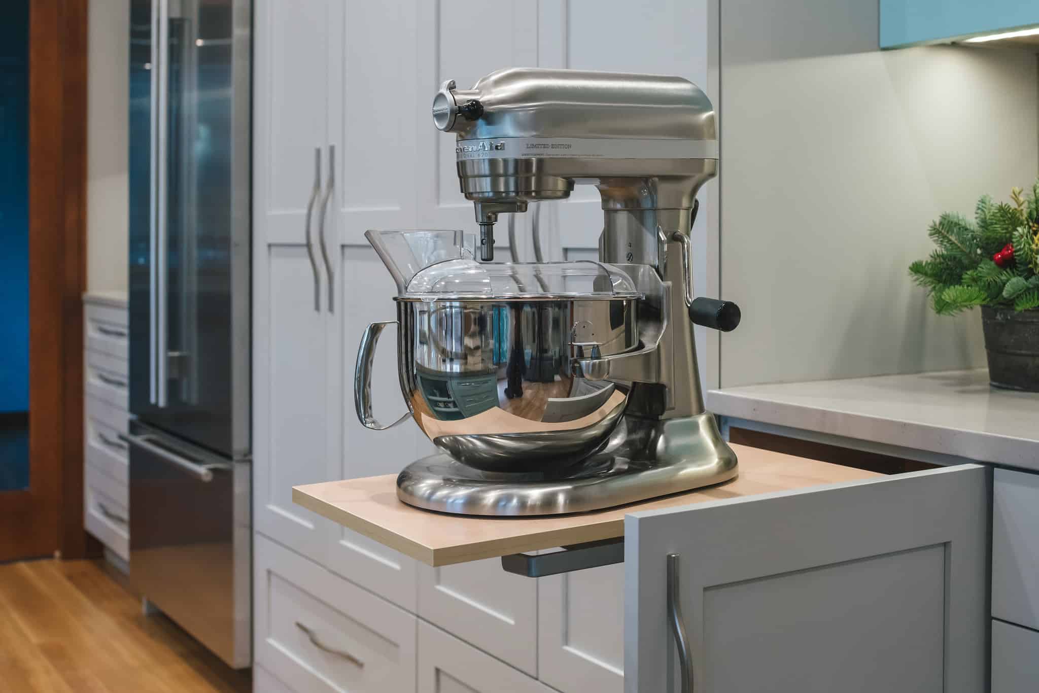 stand mixer cabinet lever  Kitchen storage solutions, Home kitchens,  Kitchen remodel
